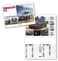 Supercars Postage Saver Calendar
