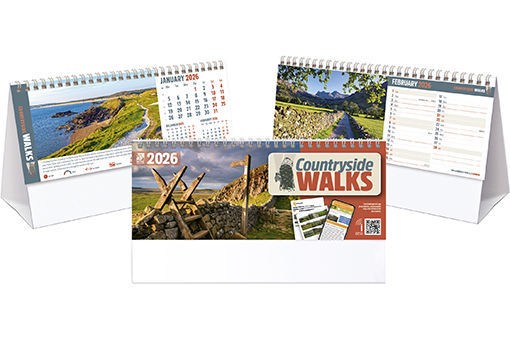 Countryside Walks Desk Calendar