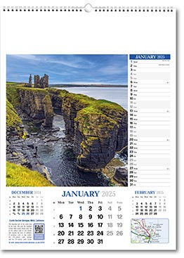 Splendour of Scotland Calendar