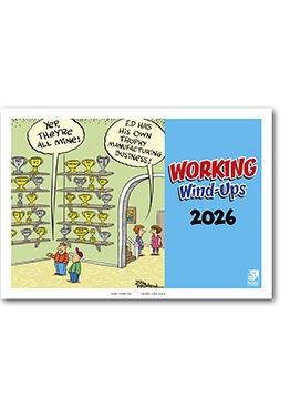 Working Wind-Ups Postage Saver Calendar