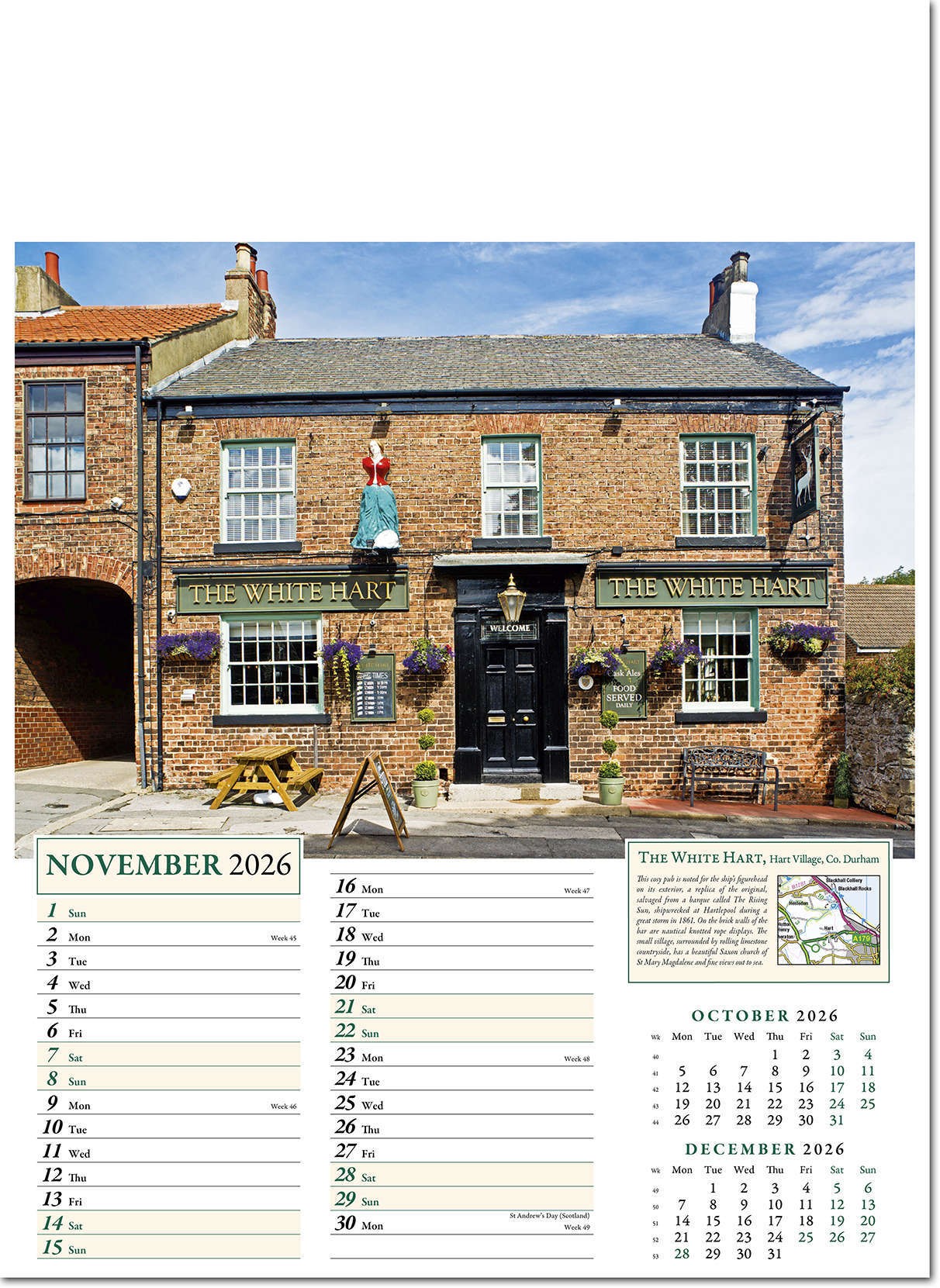 Olde Worlde Inns Calendar