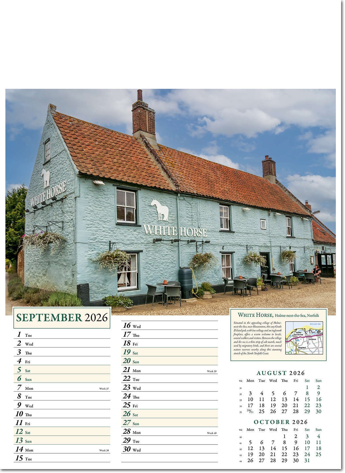 Olde Worlde Inns Calendar