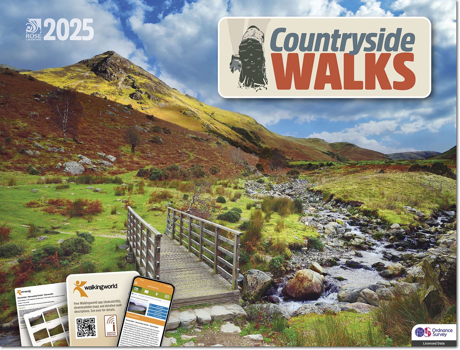 Countryside Walks Wall Calendar