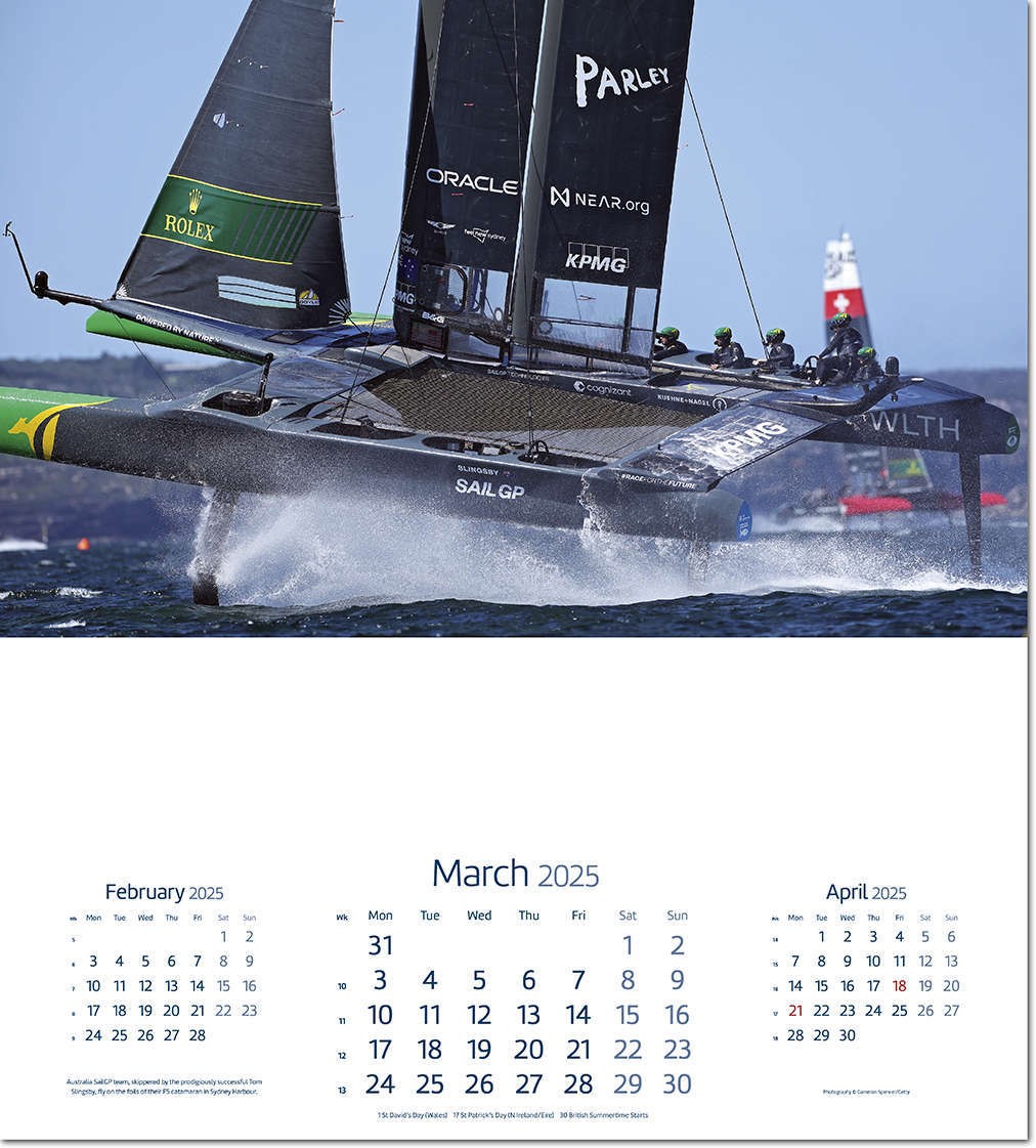 Spirit of Adventure Calendar