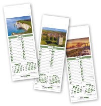 Slimline Scenes of Britain Calendar