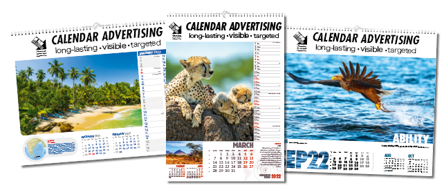 Wall Calendar Adverts